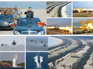 Δείχνει τα δόντια του ο Κιμ Γιονγκ Ουν! Η άφιξη με την ανοιχτή Mercedes και οι εικόνες… &quot;πολέμου&quot;