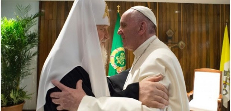 Η σημασία της συνάντησης Κυρίλλου και Φραγκίσκου  AΝΑΛΥΣΗ ΤΟΥ ΘΕΟΔΩΡΟΥ ΚΑΛΜΟΥΚΟΥ