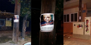 Κομοτηνή: Αυτή είναι η αφίσα κατά του «ανεπιθύμητου» Ερντογάν