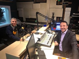 Ο Γιώργος Τράγκας στον HELLAS FM και τον Δημήτρη Φιλιππίδη (AUDIO)