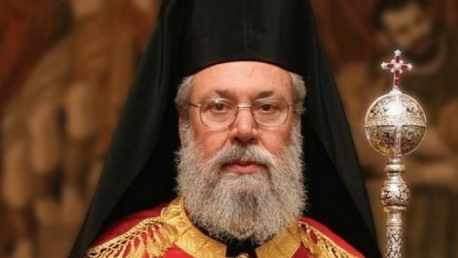 Κύπρος: Τις τοιχογραφίες που επαναπατρίστηκαν παρέλαβε ο αρχιεπίσκοπος Χρυσόστομος